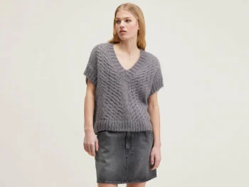 Best Bellerose Abevy Mouwloze Trui Orage