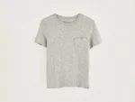 Outlet Bellerose Aldo Korte Mouwen T-shirt Heather Grey