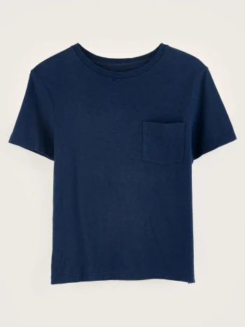 Fashion Bellerose Aldo Korte Mouwen T-shirt Blue Nights