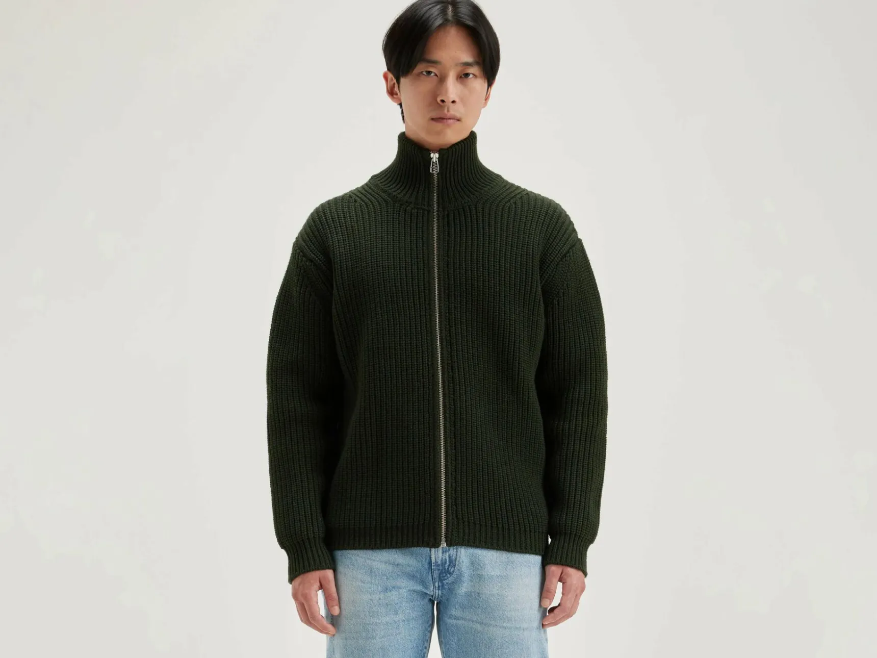 allip-trui-met-rits-JPVKEmwI-0.webp Discount Bellerose Allip Trui Met Rits Dark Olive