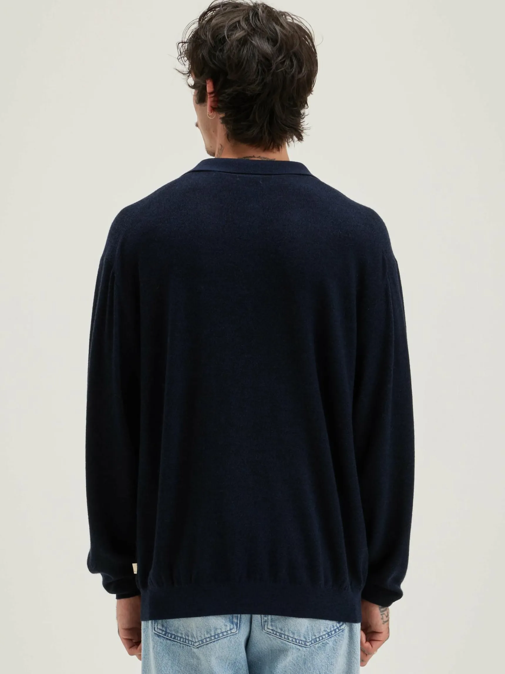 alot-polo-style-trui-XVQjLoXc-3.webp Online Bellerose Alot Polo-style Trui Blue Nights