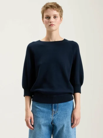 Sale Bellerose Anglet Ronde-hals Trui Navy