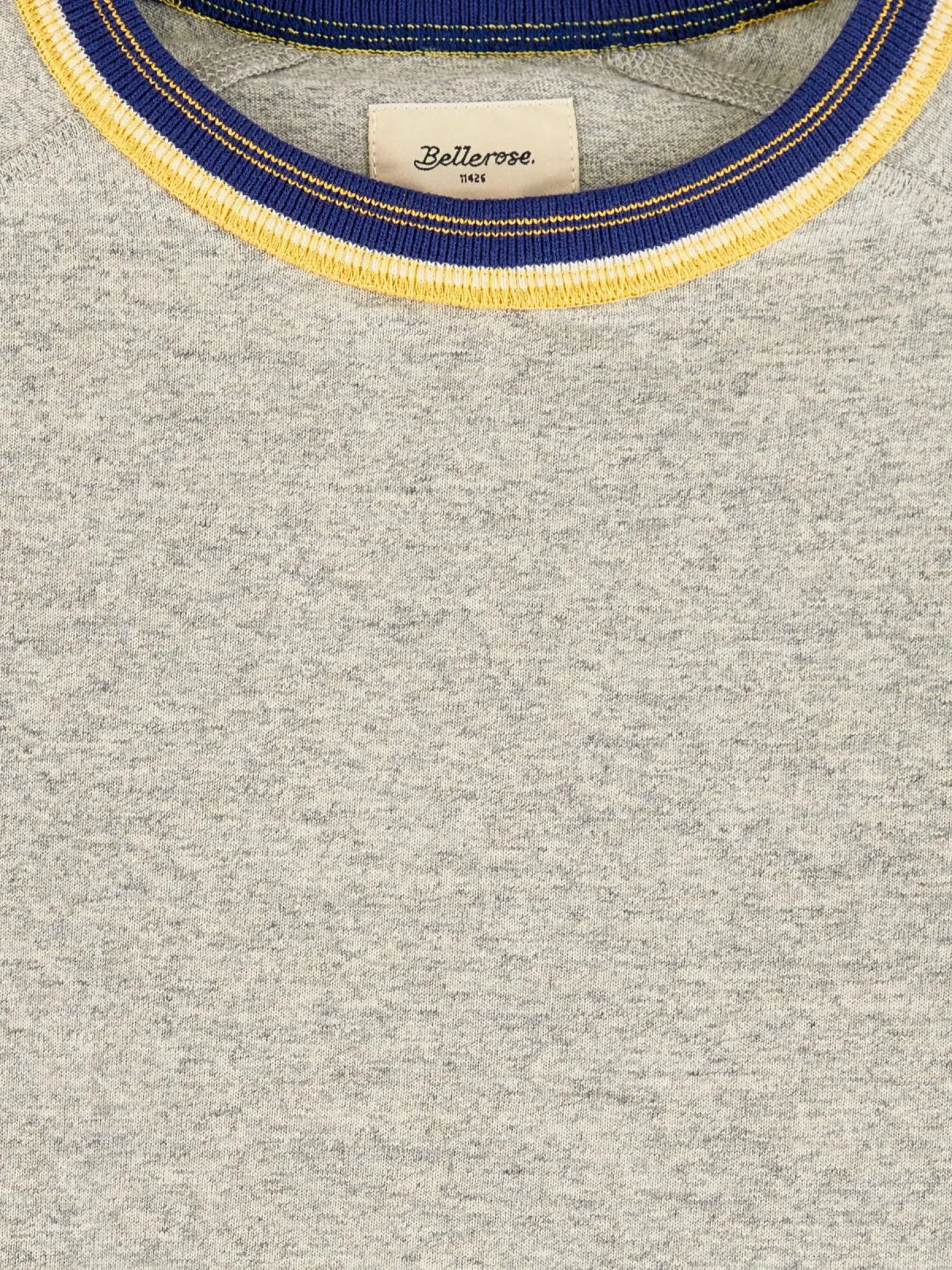 arkas-lange-mouwen-t-shirt-pEpervVb-2.webp Discount Bellerose Arkas Lange Mouwen T-shirt Heather Grey