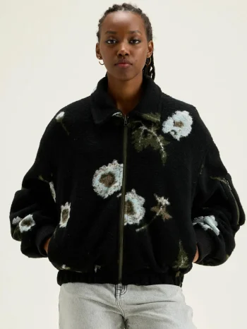 Outlet Bellerose Asher Bomber-stijl Sweatshirt