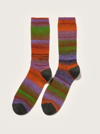 Hot Bellerose Baque Ribgebreide Sokken Multicolor