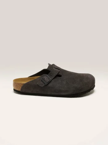 Outlet Birkenstock Boston Suede Leder Voor Mannen