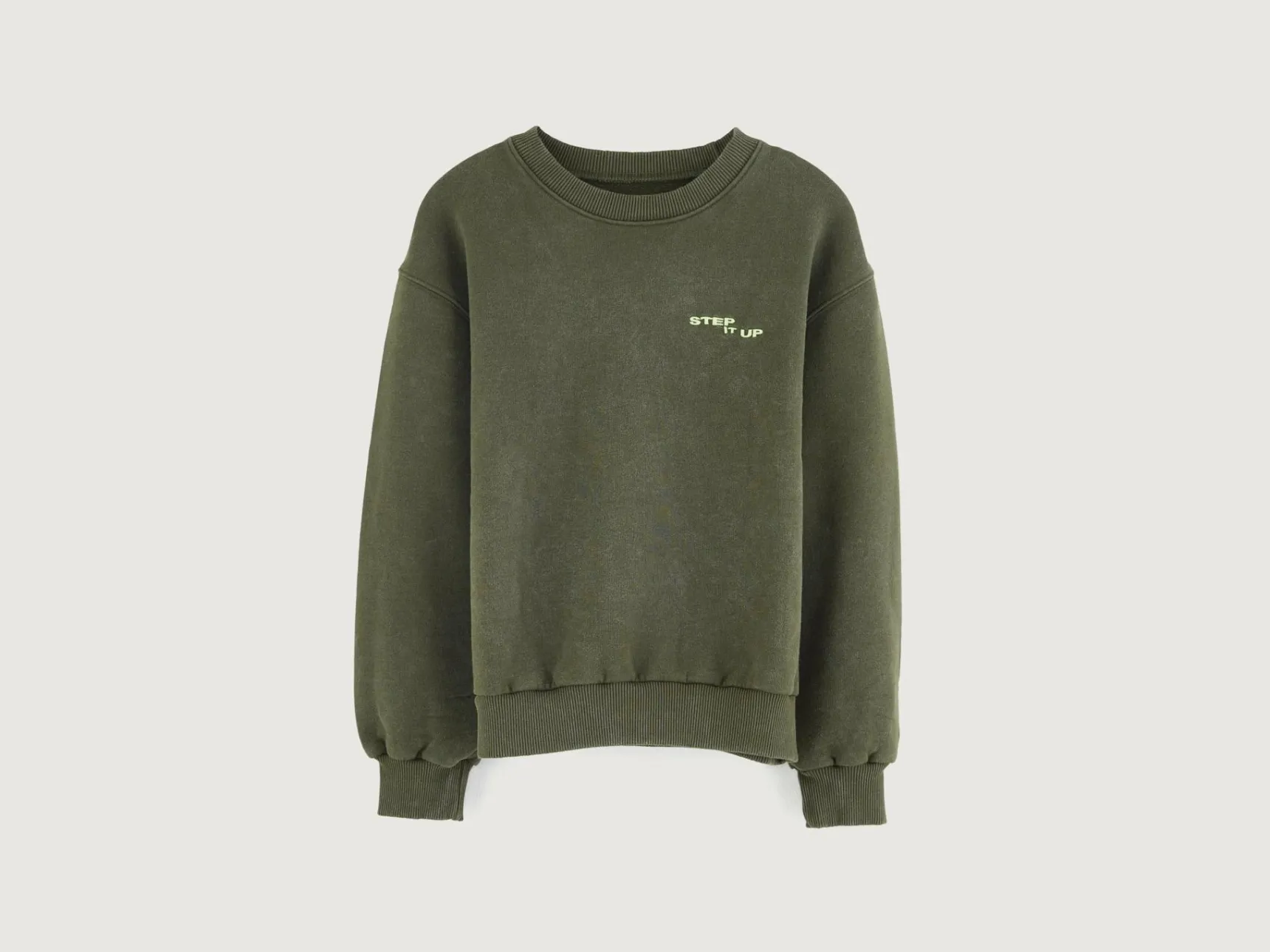 chami-ronde-hals-sweatshirt-avfRBmZc-0.webp Clearance Bellerose Chami Ronde Hals Sweatshirt Moss