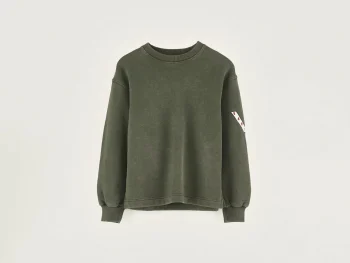 New Bellerose Chamo Comfortabel Sweatshirt Moss