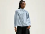 Outlet Bellerose Claudia Gestreepte Blouse Bonbon / Mojito