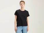 Fashion Bellerose Covi Korte Mouwen T-shirt Off Black