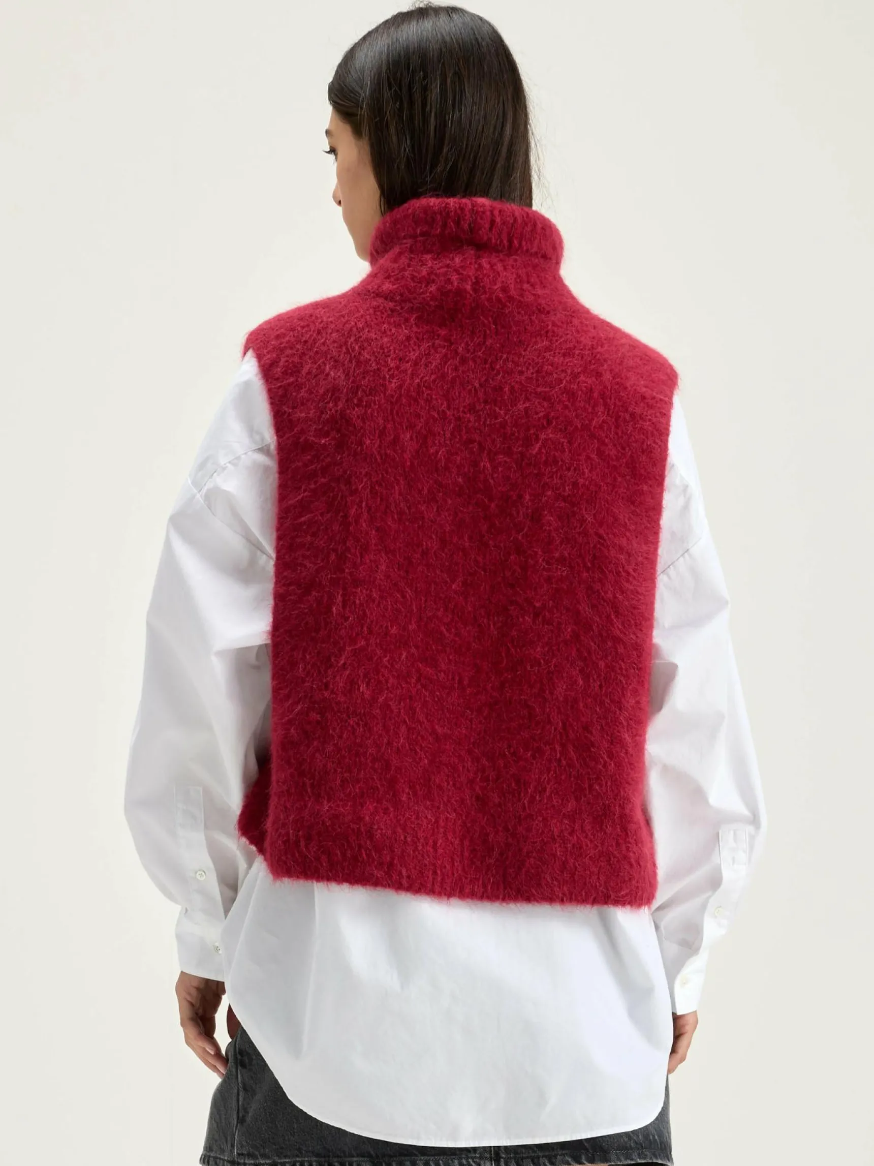 daren-mouwloze-trui-zRVoeSzU-3.webp Best Bellerose Daren Mouwloze Trui Red Dahlia