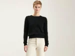 Outlet Bellerose Datti Angora-mix Trui Off Black