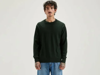 Discount Bellerose Dilliv Ronde Hals Trui Forest