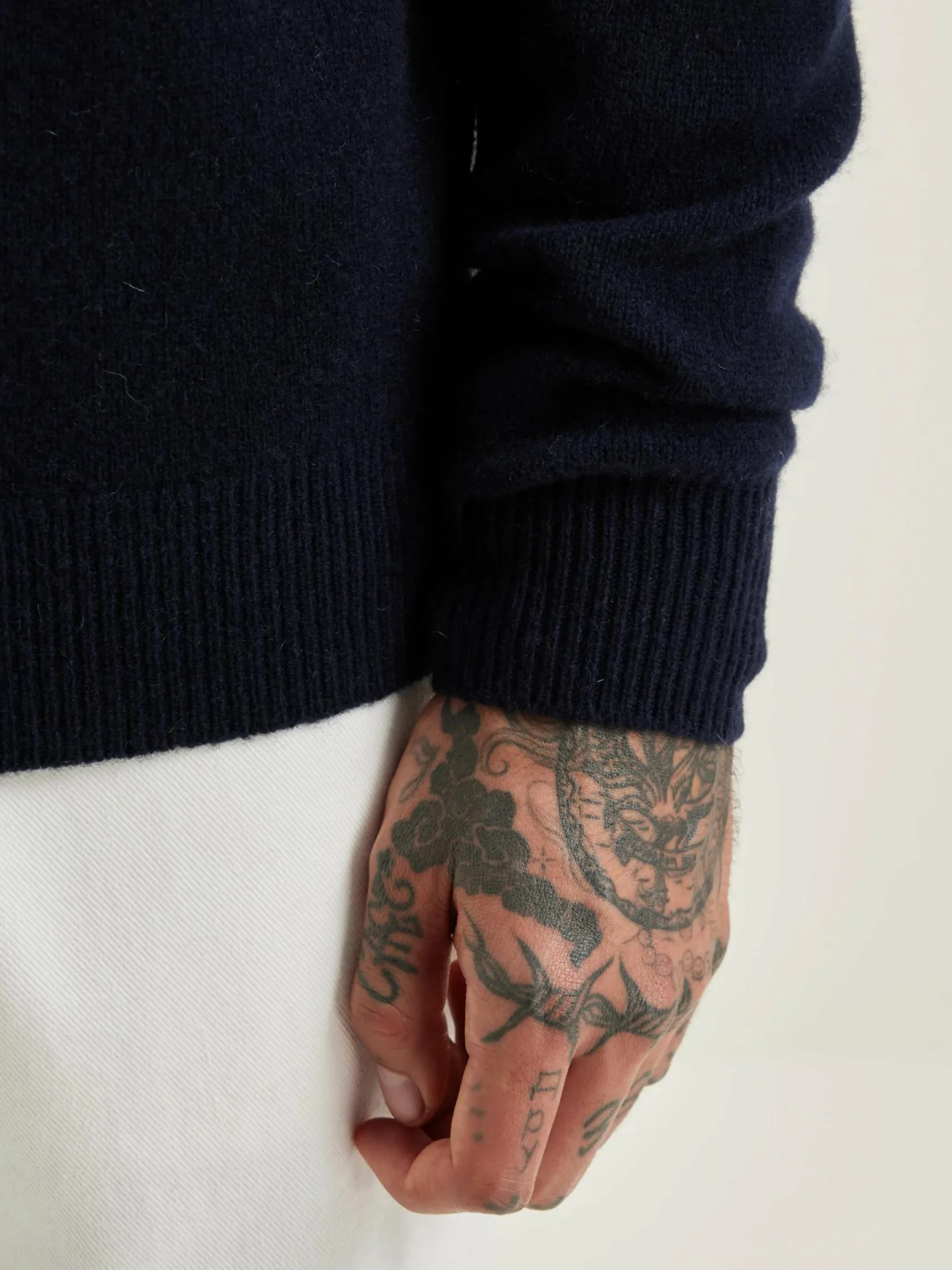 donoon-ronde-hals-trui-IIbsLizn-5.webp Outlet Bellerose Donoon Ronde Hals Trui Navy