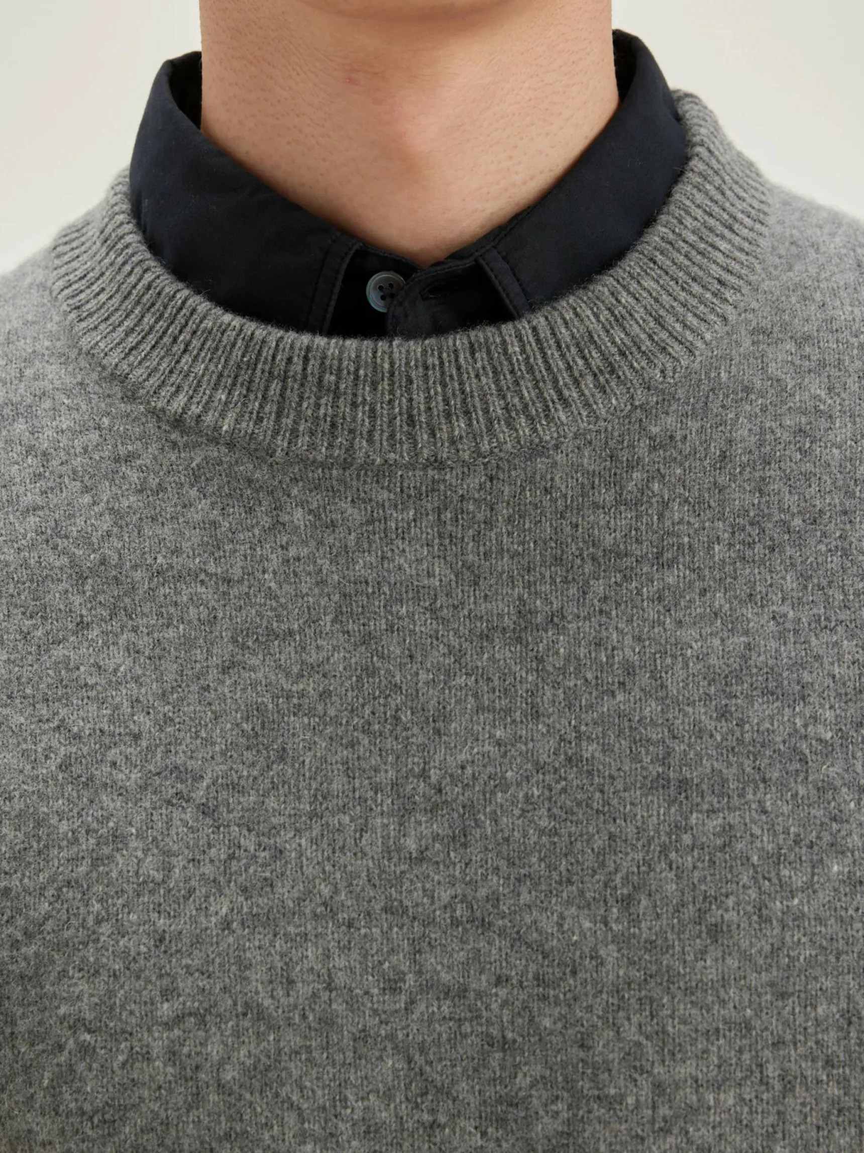 donoon-ronde-hals-trui-OjGIVvQt-4.webp Fashion Bellerose Donoon Ronde Hals Trui Mid Grey