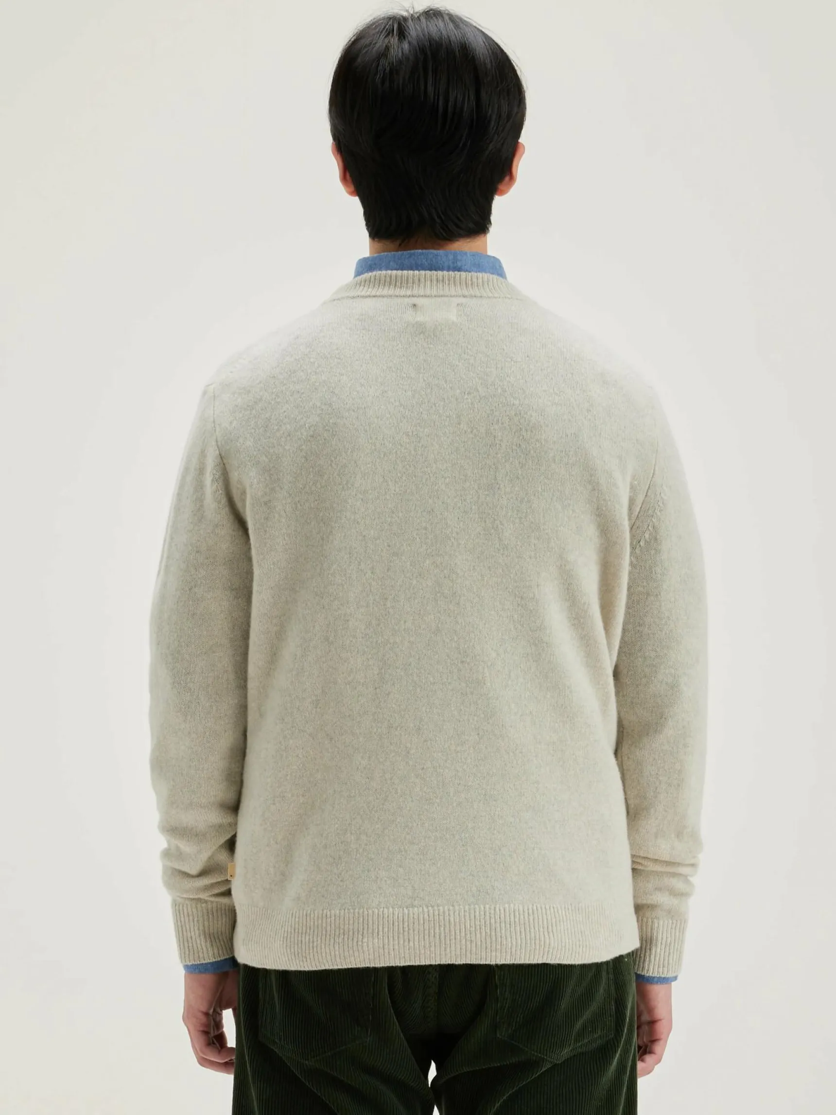 donoon-ronde-hals-trui-XICcGJYR-3.webp New Bellerose Donoon Ronde Hals Trui Oyster