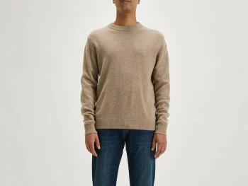 Best Bellerose Donoon Ronde Hals Trui Oatmeal