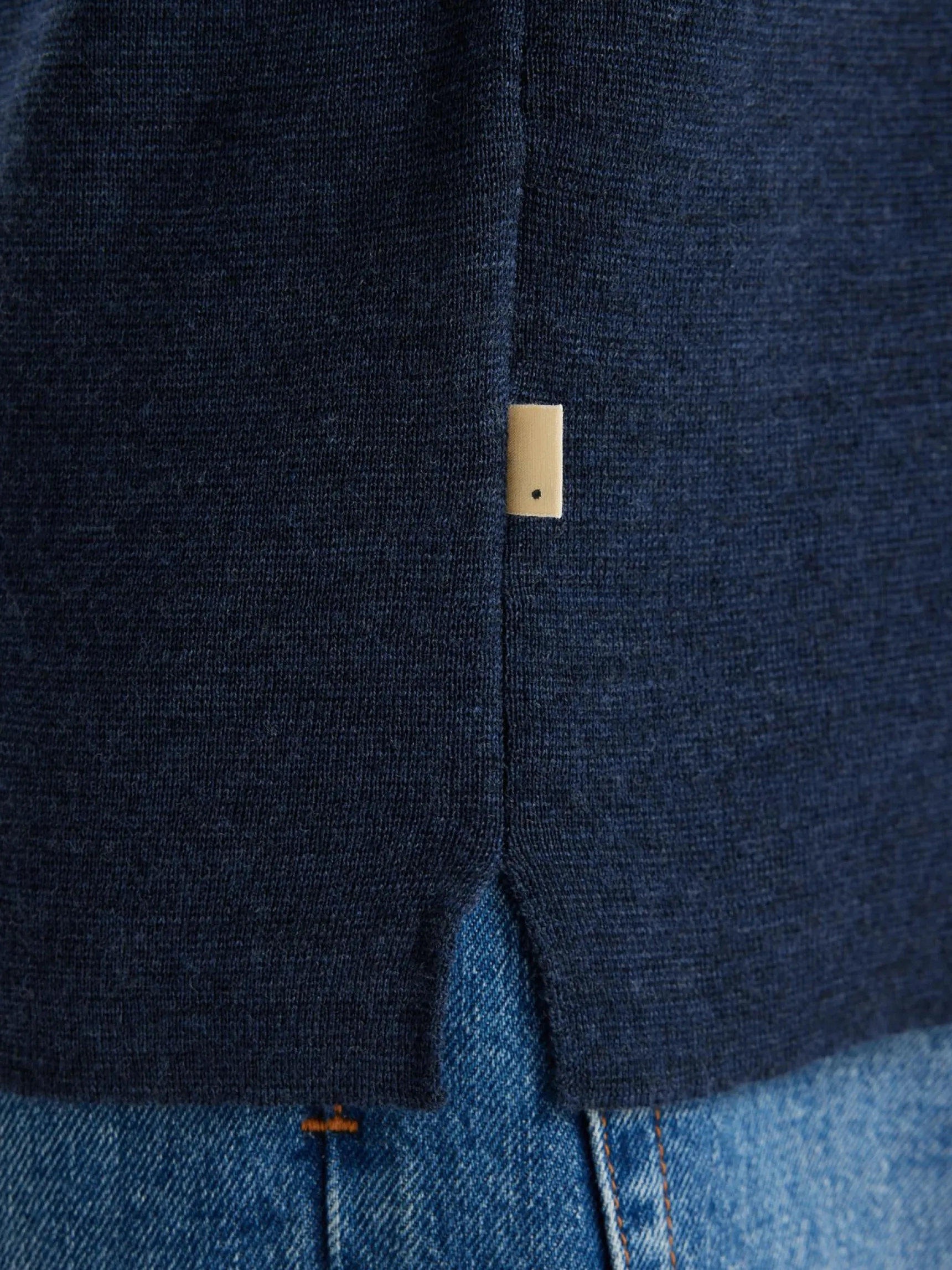 dynol-polo-style-trui-vCOhrTXK-6.webp Sale Bellerose Dynol Polo-style Trui Night Shadow