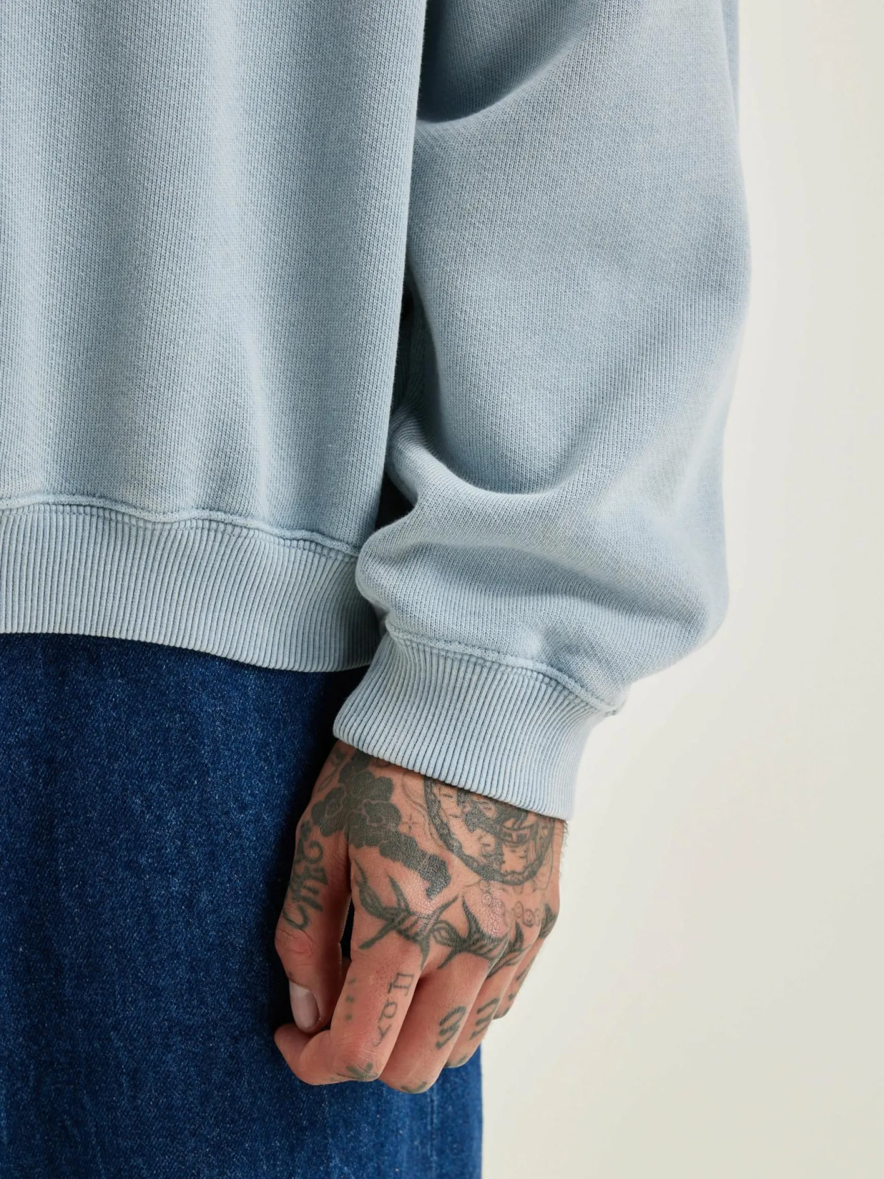 fabien-ronde-hals-sweatshirt-ueCEuoCC-5.webp Fashion Bellerose Fabien Ronde Hals Sweatshirt Chambray