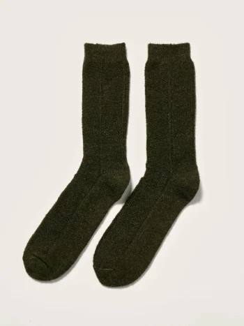 Hot Bellerose Fabul Sokken Dark Olive