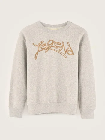 Online Bellerose Fago Ronde Hals Sweatshirt Heather Grey