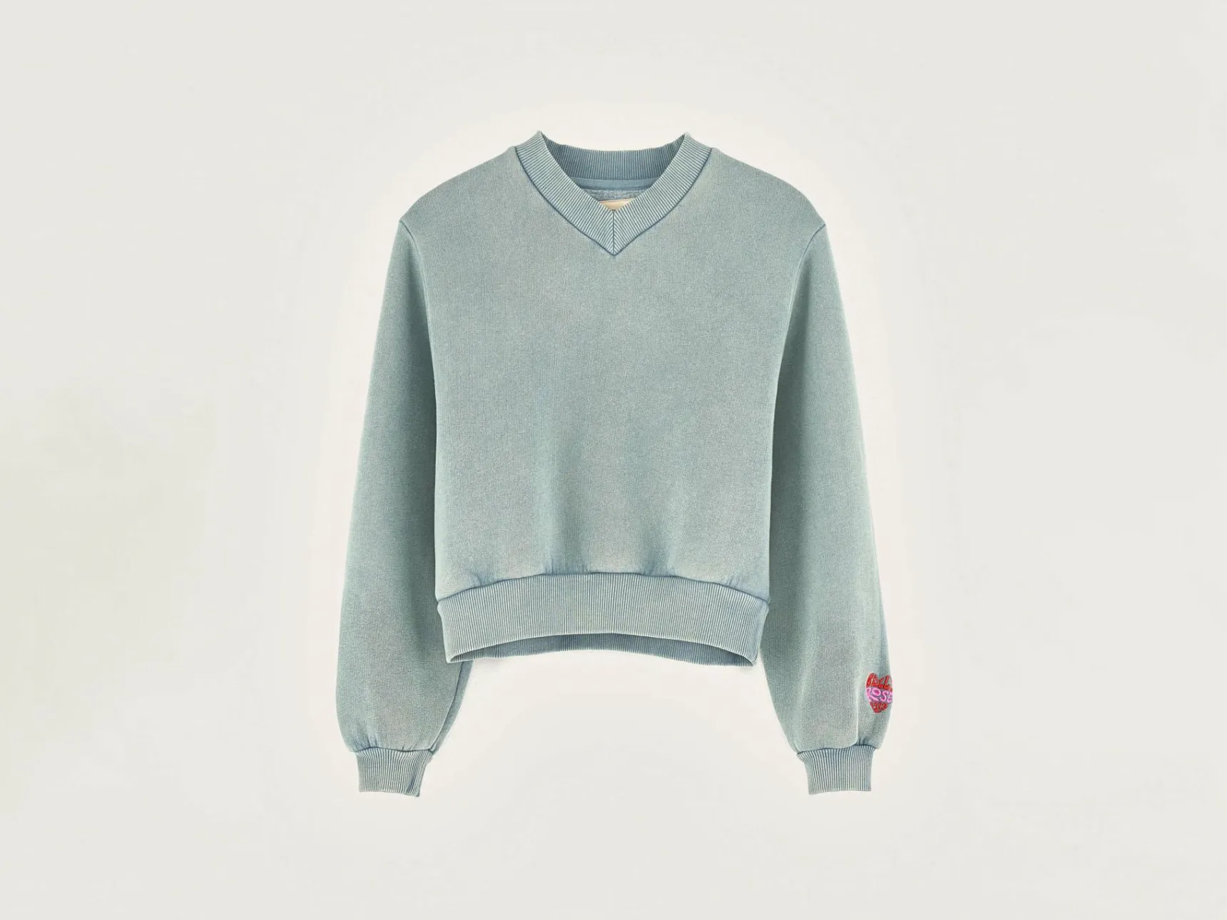 febie-v-hals-sweatshirt-Eitwxexj-0.webp Clearance Bellerose Febie V-hals Sweatshirt Hydro
