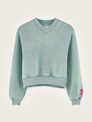Clearance Bellerose Febie V-hals Sweatshirt Hydro