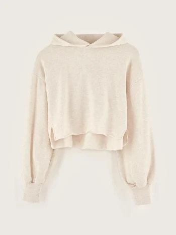Discount Bellerose Felico Cropped Hoodie Sugarcane