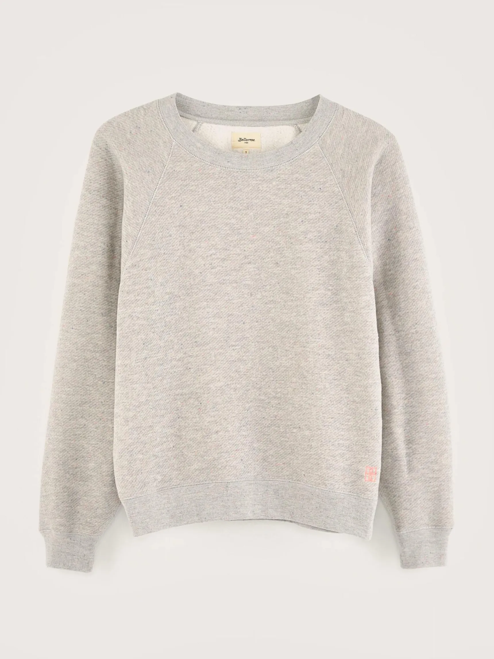 fella-relaxed-sweatshirt-edQdWAVd-6.webp Sale Bellerose Fella Relaxed Sweatshirt Heather Grey