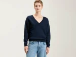 Fashion Bellerose Fellow V-hals Sweatshirt Navy