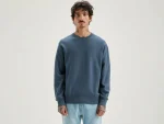 Discount Bellerose Flake Ronde Hals Sweatshirt Dove