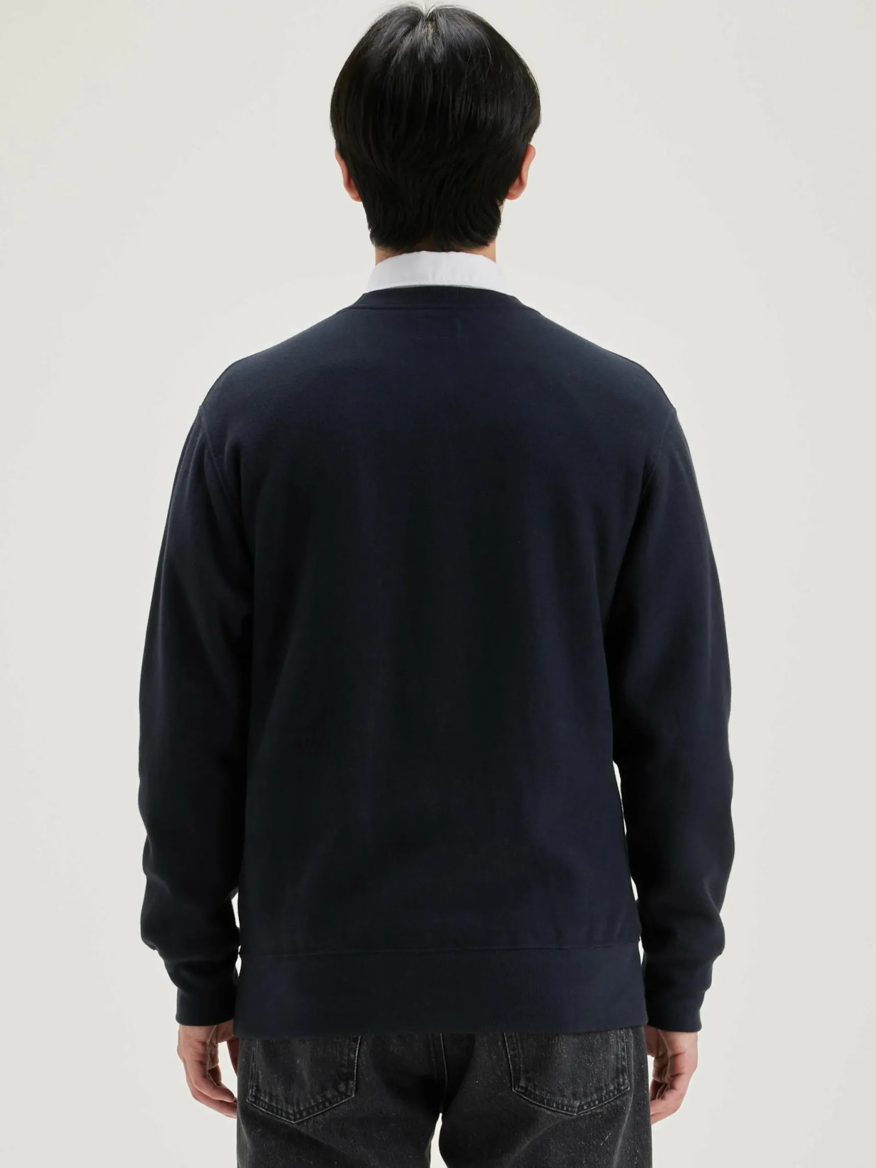 flake-ronde-hals-sweatshirt-gfDBsKta-3.webp Clearance Bellerose Flake Ronde Hals Sweatshirt Navy
