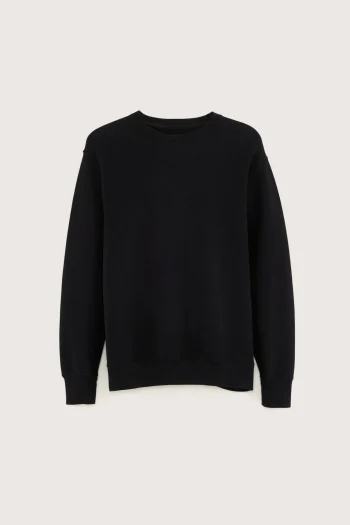 Outlet Bellerose Flake Ronde Hals Sweatshirt Black