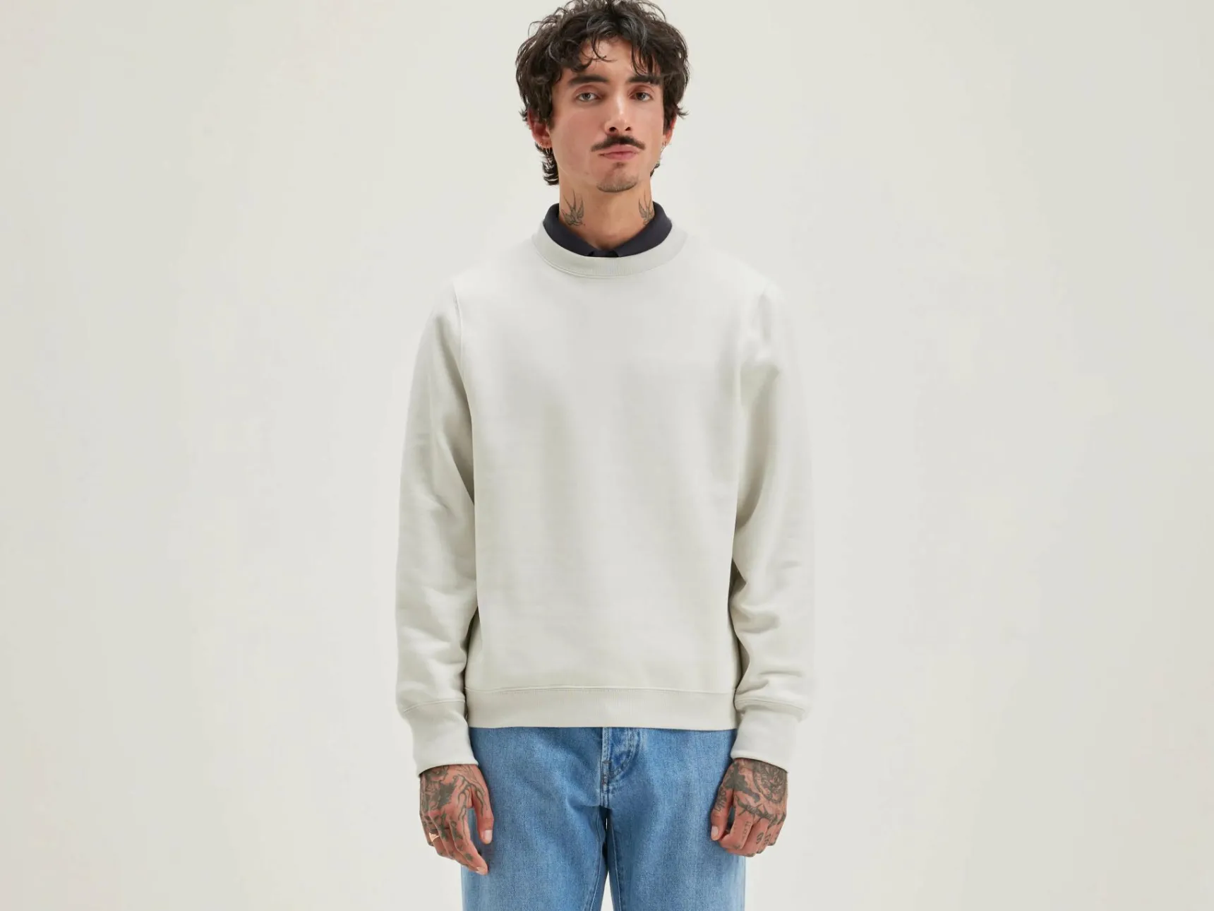 flock-ronde-hals-sweatshirt-HicoaZXN-0.webp Best Bellerose Flock Ronde Hals Sweatshirt Craie