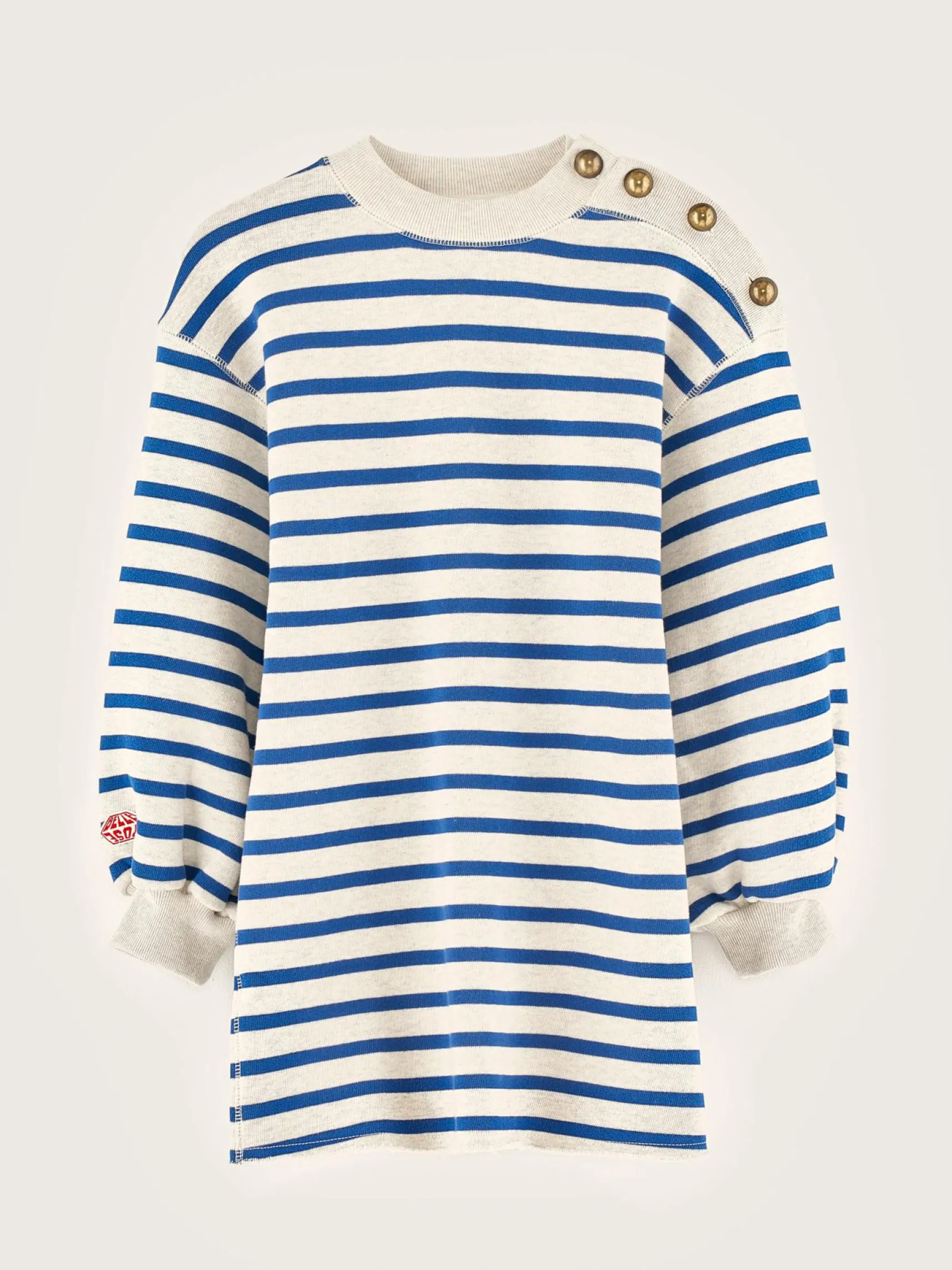 francy-sweatshirtjurk-xXIPPnTw-1.webp Fashion Bellerose Francy Sweatshirtjurk Ice / Worker