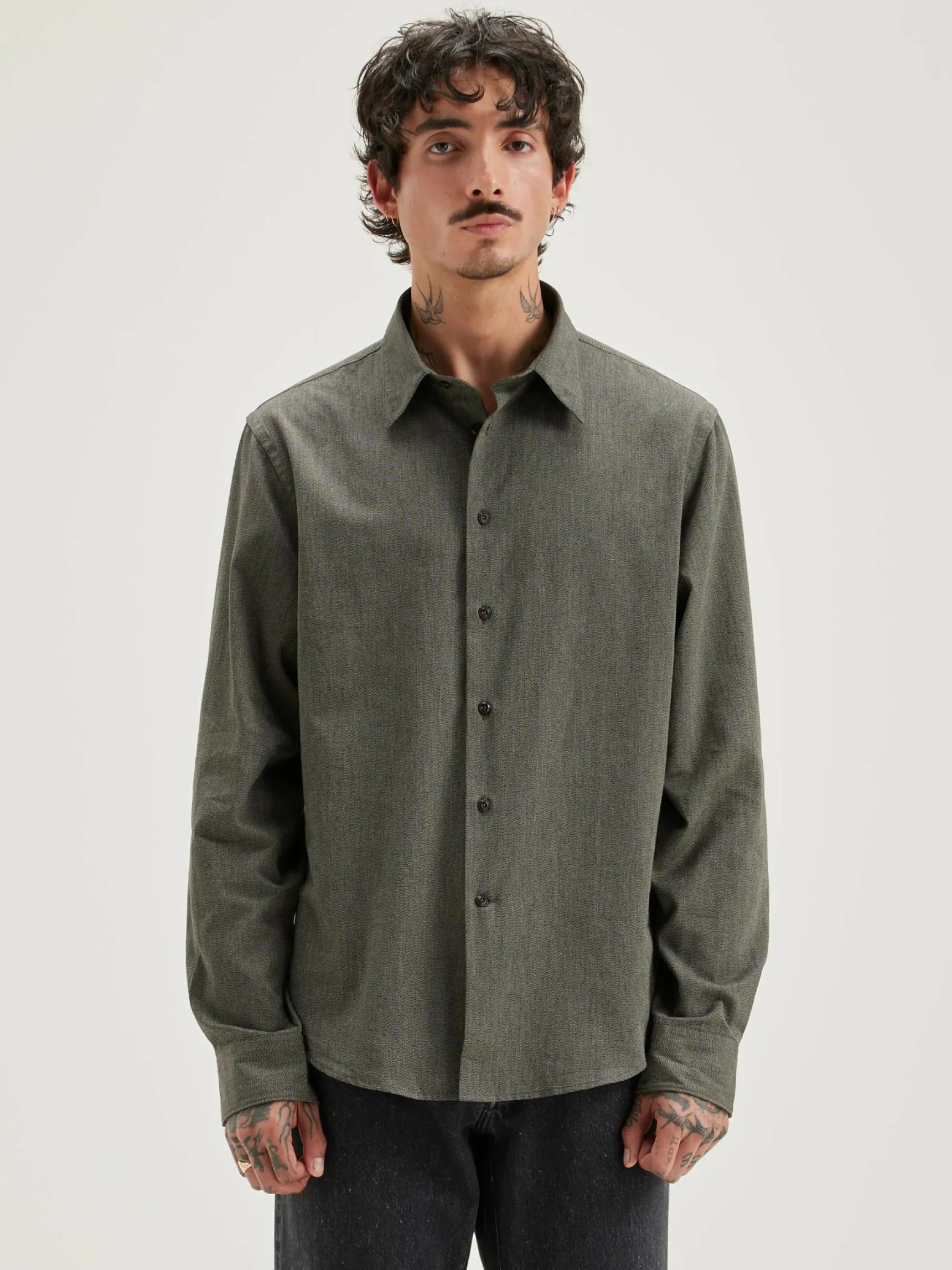 franklin-popeline-hemd-XefMiSjU-1.webp Outlet Bellerose Franklin Popeline Hemd Acier