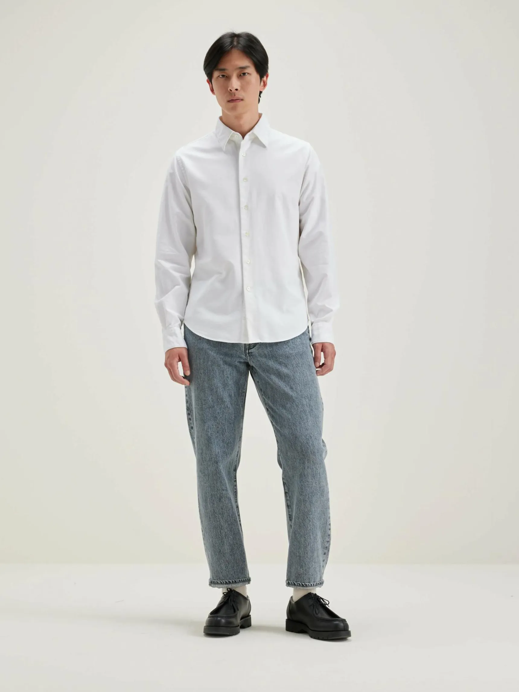 franklin-popeline-hemd-sFsFtVoN-2.webp Best Bellerose Franklin Popeline Hemd White