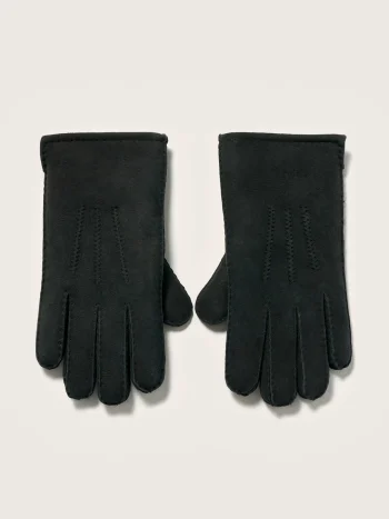 Best Bellerose Ganam Leren Handschoenen Black