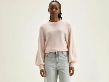 Fashion Bellerose Ganto Ronde Hals Trui Light Rose