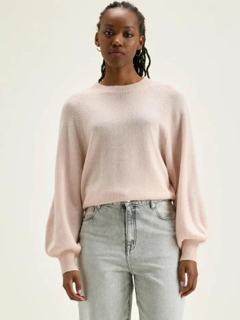 Fashion Bellerose Ganto Ronde Hals Trui Light Rose