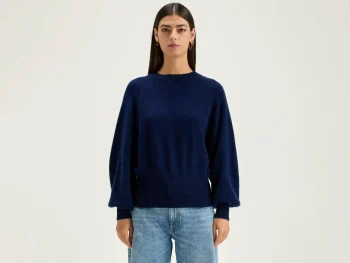 New Bellerose Ganto Ronde Hals Trui Naval