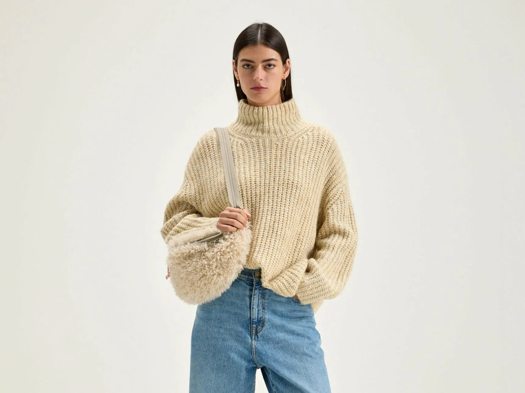 gap-trechterhals-trui-dTLsxbQx-0.webp Outlet Bellerose Gap Trechterhals Trui Oatmeal