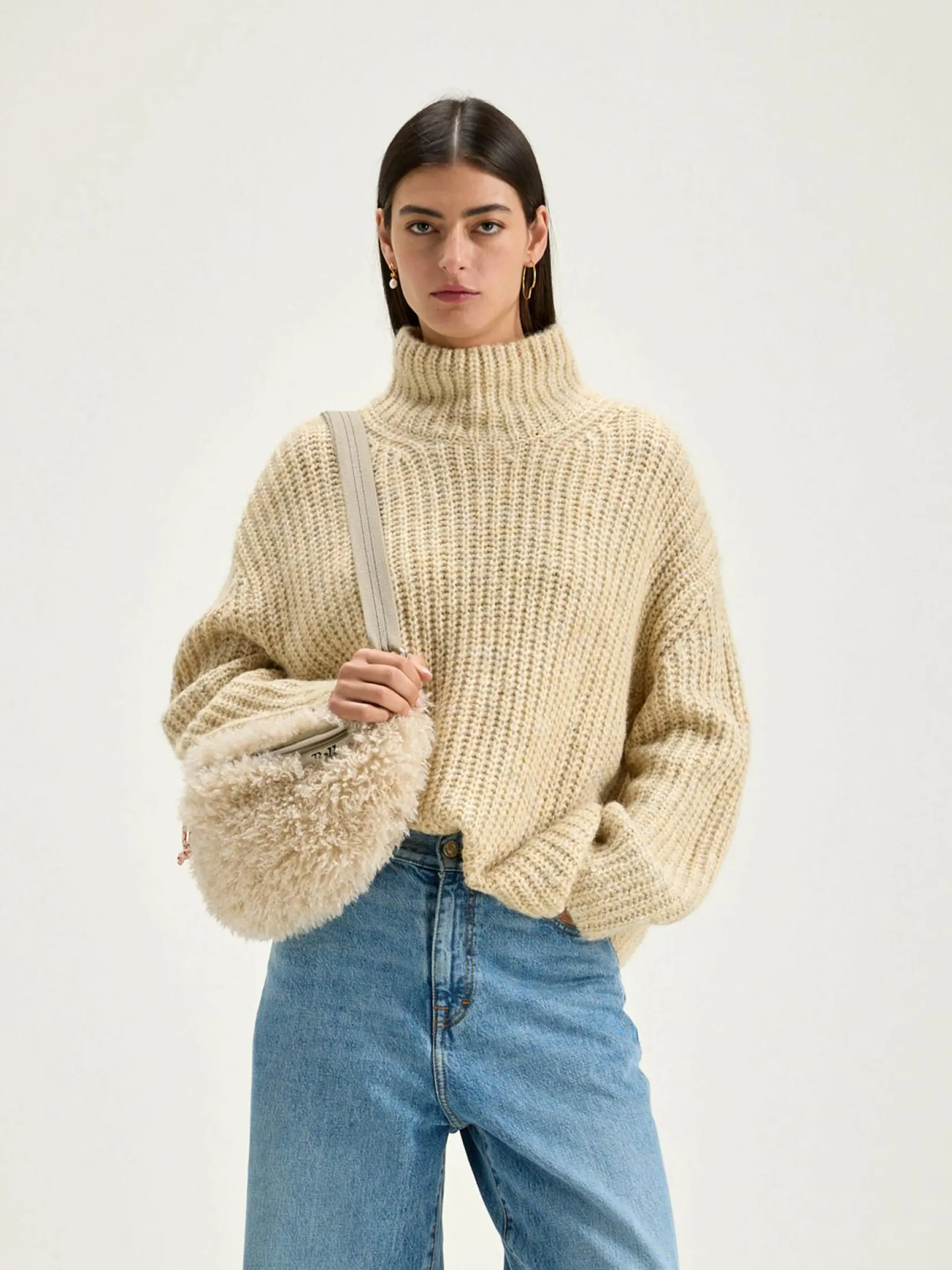 gap-trechterhals-trui-dTLsxbQx-1.webp Outlet Bellerose Gap Trechterhals Trui Oatmeal