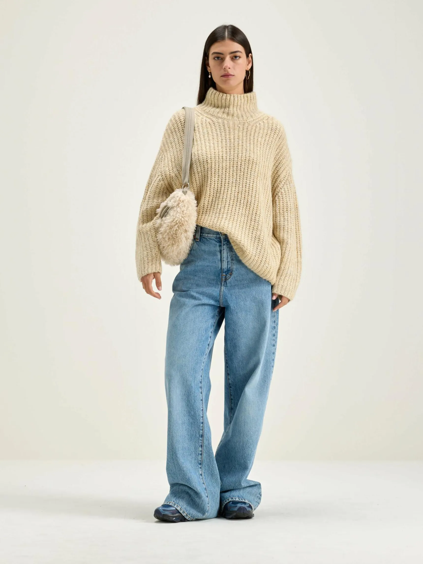 gap-trechterhals-trui-dTLsxbQx-2.webp Outlet Bellerose Gap Trechterhals Trui Oatmeal