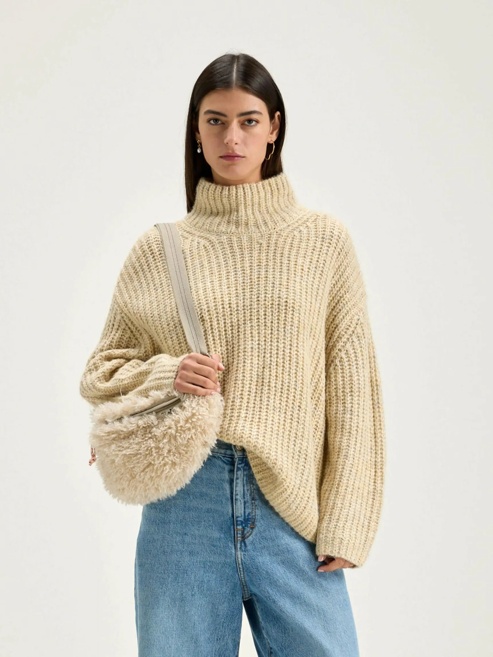 gap-trechterhals-trui-dTLsxbQx-3.webp Outlet Bellerose Gap Trechterhals Trui Oatmeal