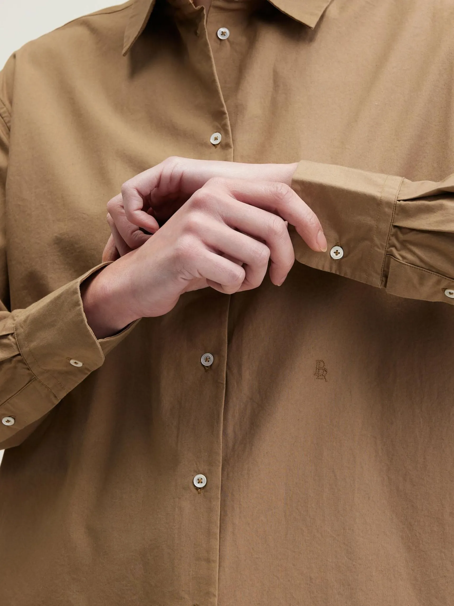 gastoo-popeline-hemd-nNUqKaCX-5.webp Fashion Bellerose Gastoo Popeline Hemd Tan