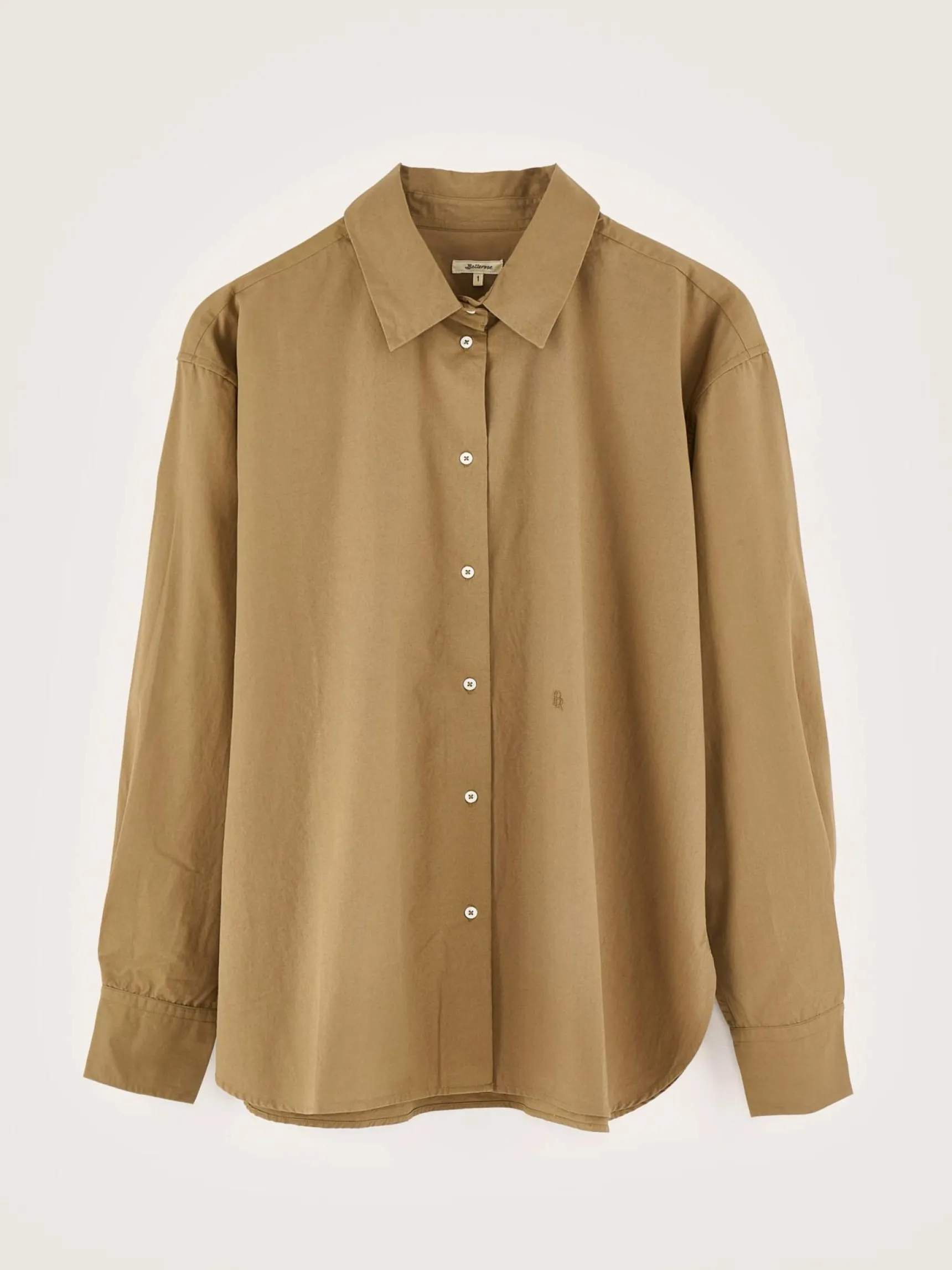 gastoo-popeline-hemd-nNUqKaCX-6.webp Fashion Bellerose Gastoo Popeline Hemd Tan