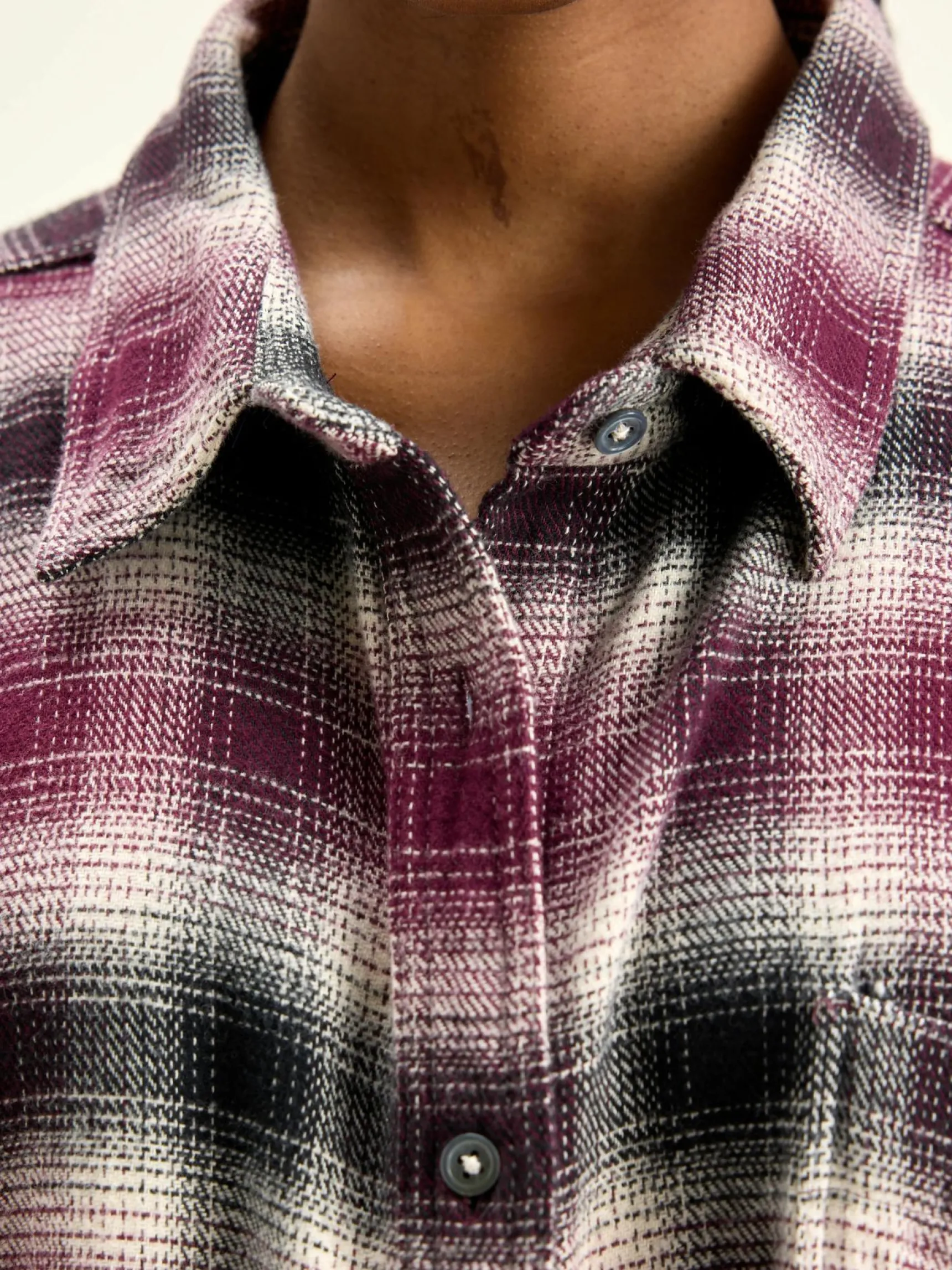 genk-hemdjurk-vqxxEKPT-3.webp Outlet Bellerose Genk Hemdjurk Antique White / Ebene / Wine