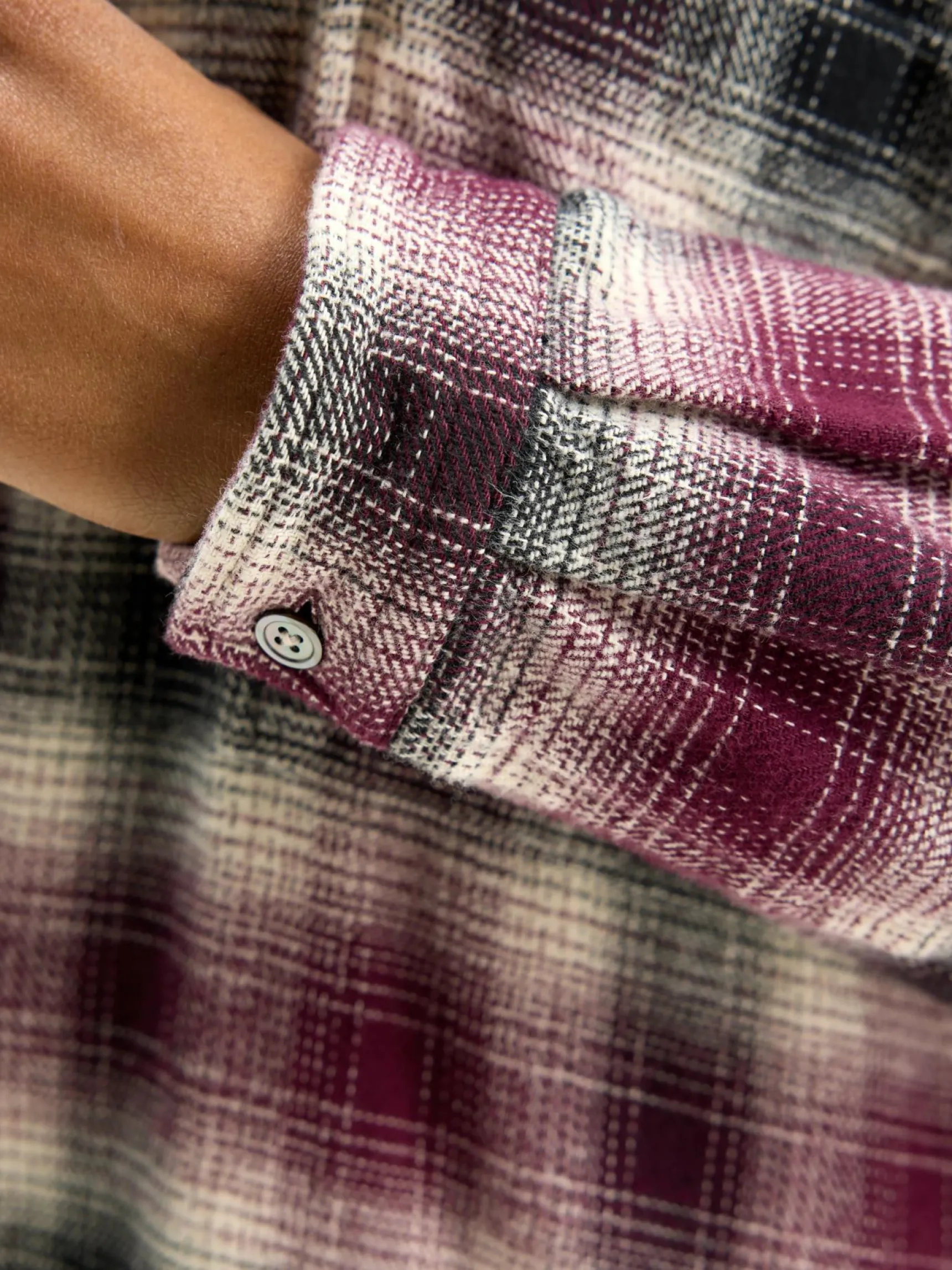 genk-hemdjurk-vqxxEKPT-4.webp Outlet Bellerose Genk Hemdjurk Antique White / Ebene / Wine