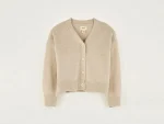 New Bellerose Gimp V-hals Cardigan Oatmeal